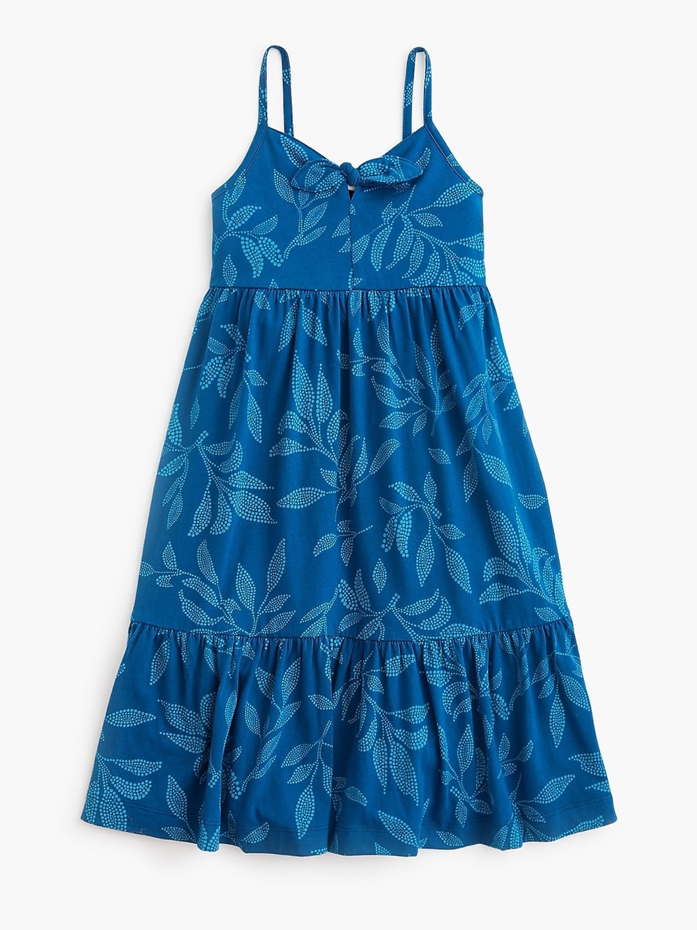 NWT Crewcuts J. Crew Factory Girls’ Jungle Print Knit Midi Dress Size 4 NEW